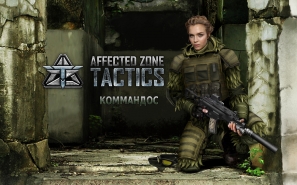Арт посвященный вводу в игру AFFECTED ZONE TACTICS класса коммандос.
